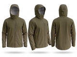 Dry jacket front side back views